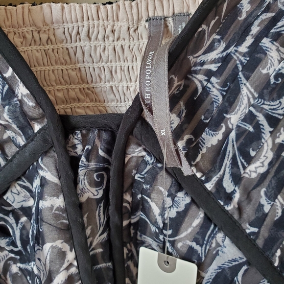 Anthropologie V-Neck Floral Midi Dress - Picture 10 of 10